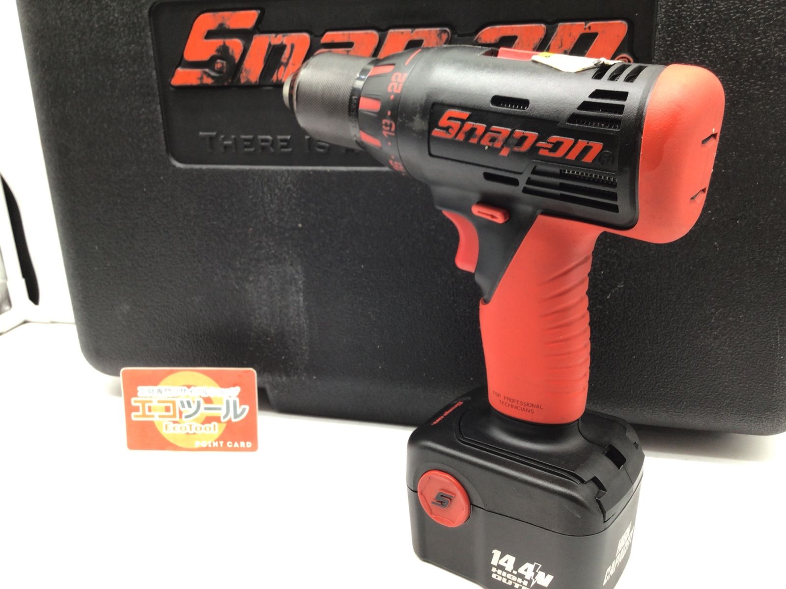【領収書発行可】〇Snap-on/スナップオン 14.4Vコードレスドライバドリル/バッテリーx2・充電器付属 CDRJ4450 [ITGABCXWLY6C][エコツール笠寺店]
