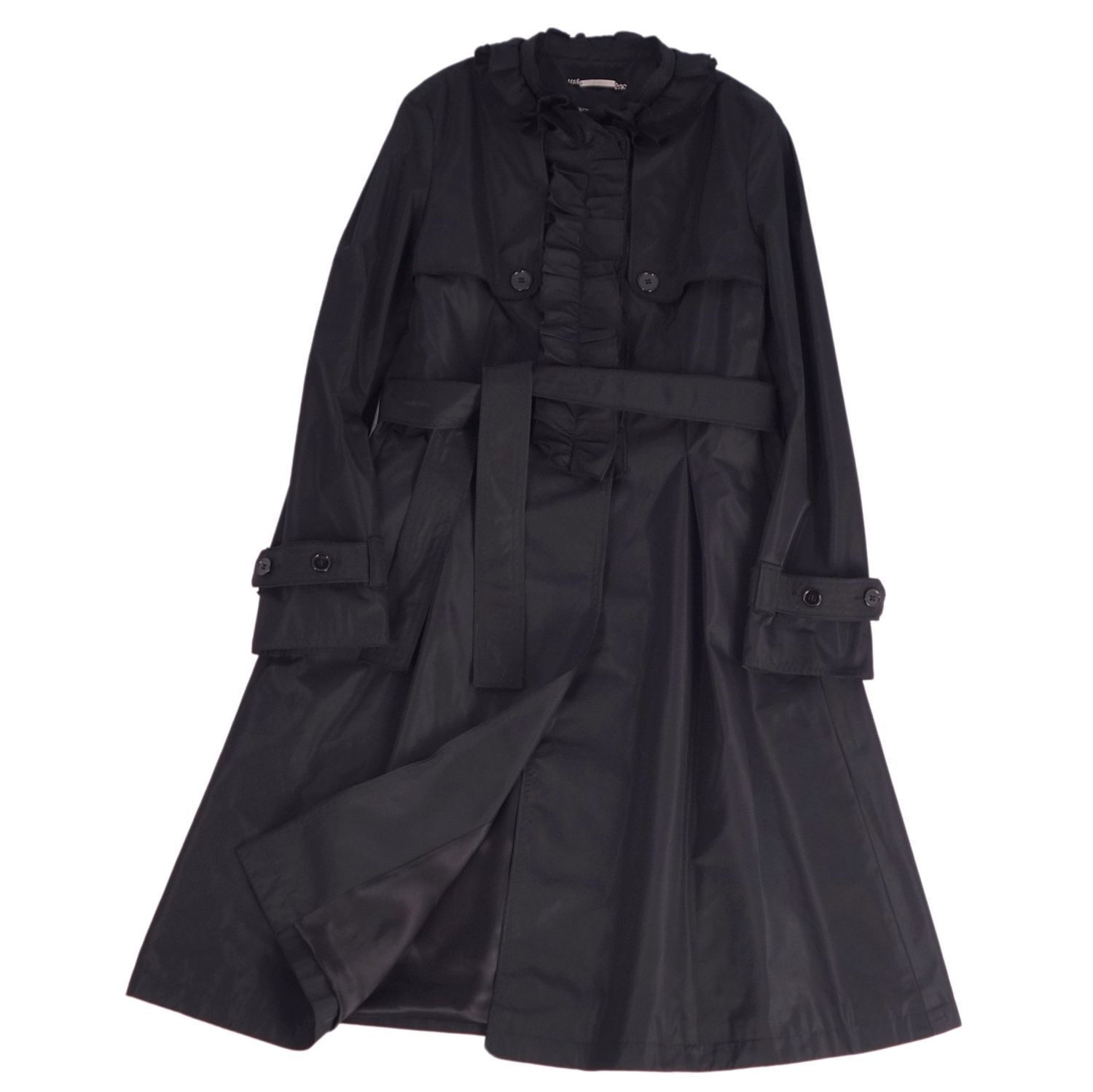 美品 ドルチェ&ガッバーナ DOLCE&GABBANA コート ロングコート ポ