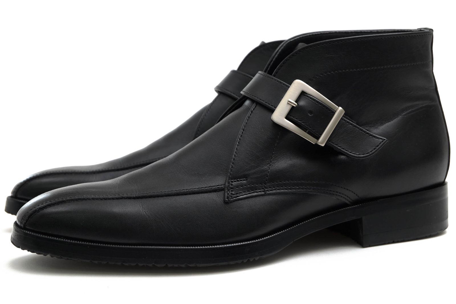 種類5:ブラック/24.0cm (ムーンスター)MoonStar 本革 日本製 幅広3E SL