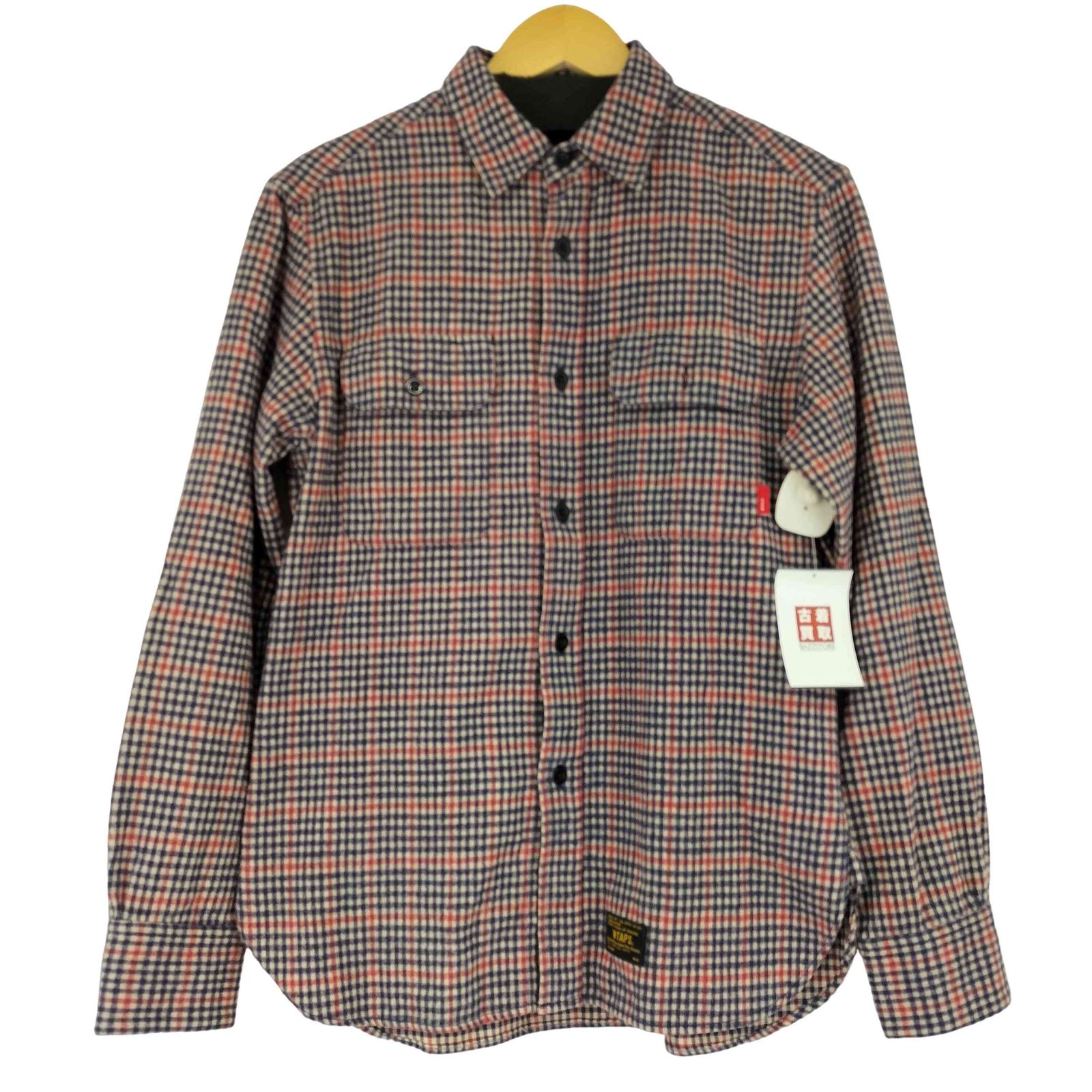 ダブルタップス WTAPS L/S チェックシャツ メンズ JPN：M