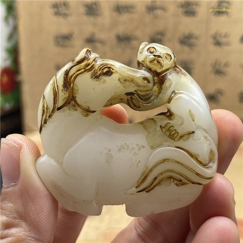 岫玉 岫玉ペンダント玉彫玉置物古玉老玉ペンダント玉佩牌 玉髄