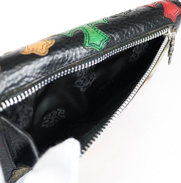 CHROME HEARTS 銀座店 クロムハーツ クロスボタン ウェーブウォレット