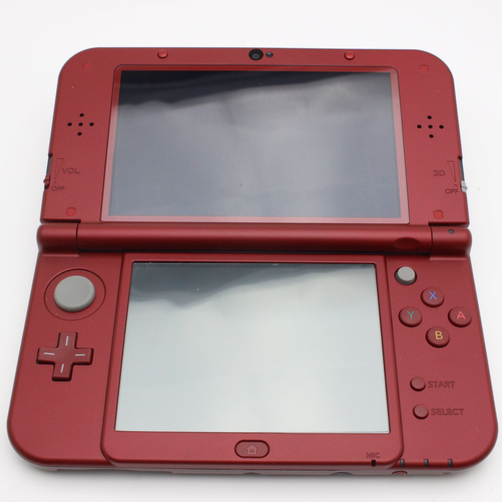 上下IPS液晶 New 3DS LL メタリックレッド - メルカリ