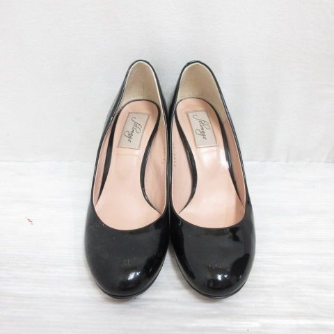 【美品✨】フェリマージュ 黒 エナメル ハイヒール 美品✨】フェリマージュ 黒 エナメル ハイヒール