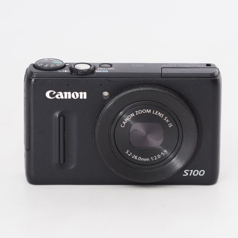 Canon キヤノン デジタルカメラ PowerShot S100 ブラック PSS100 (BK