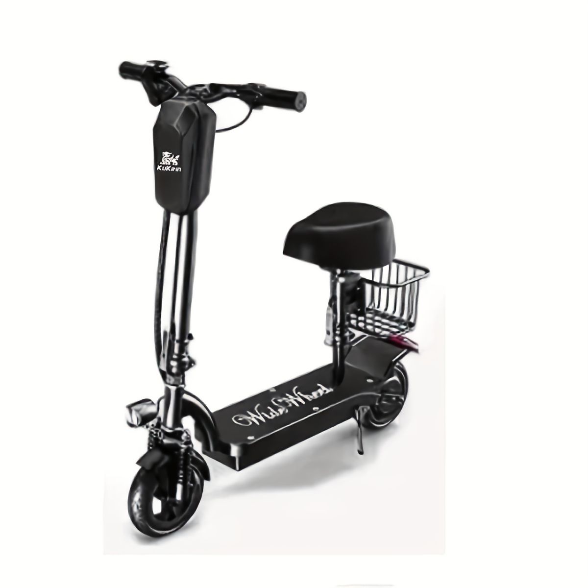 大容量2L&全天候保護 電動スクーターハンドルバッグ EVAハードシェル&PU構造 クイックリリース 通勤 ショッピング アウトドアに最適 iPhone|Android対応 ブラック