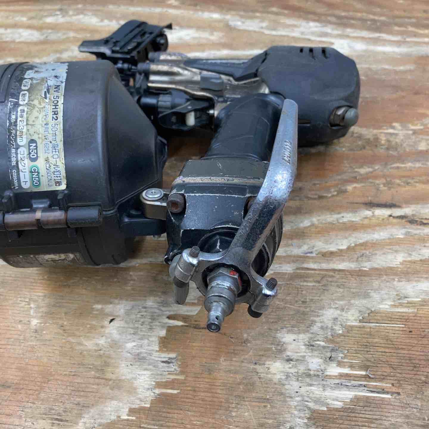 自転車 ☆ハイコーキ(HIKOKI ※旧:日立工機) 高圧エア釘打ち機 NV50HR2(S)【
