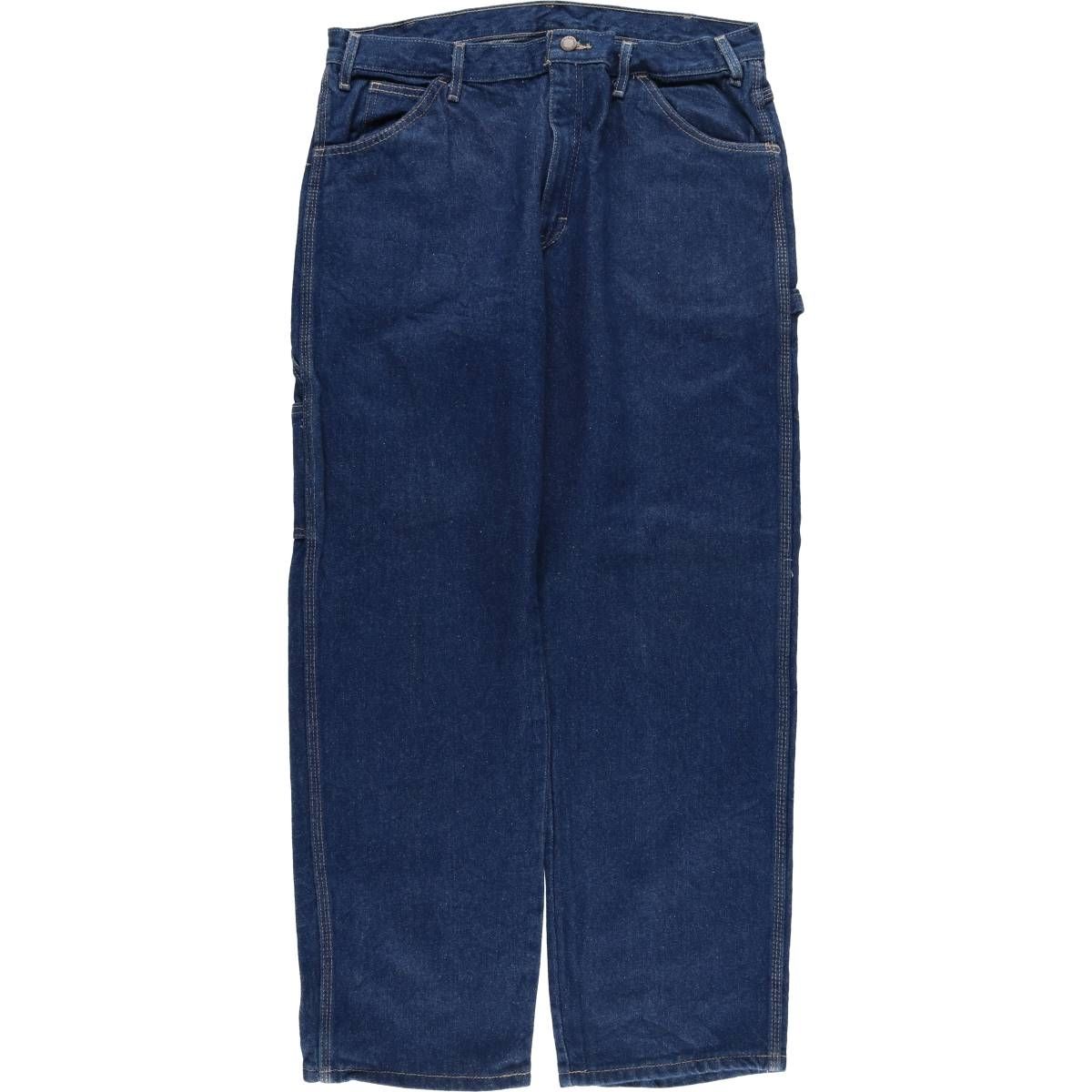 古着 濃紺 ディッキーズ Dickies デニムペインターパンツ メンズw36相当|eaa547633