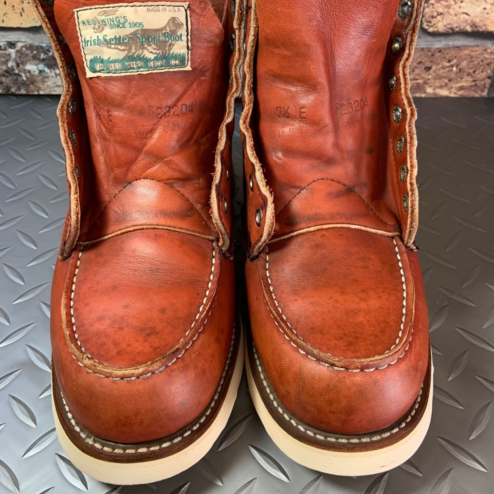 ト*ー様 レッドウィング　8875 四角犬　犬タグ RED WING レッドウィング 8875 四角犬タグ CLASSIC MOC TOE クラシック