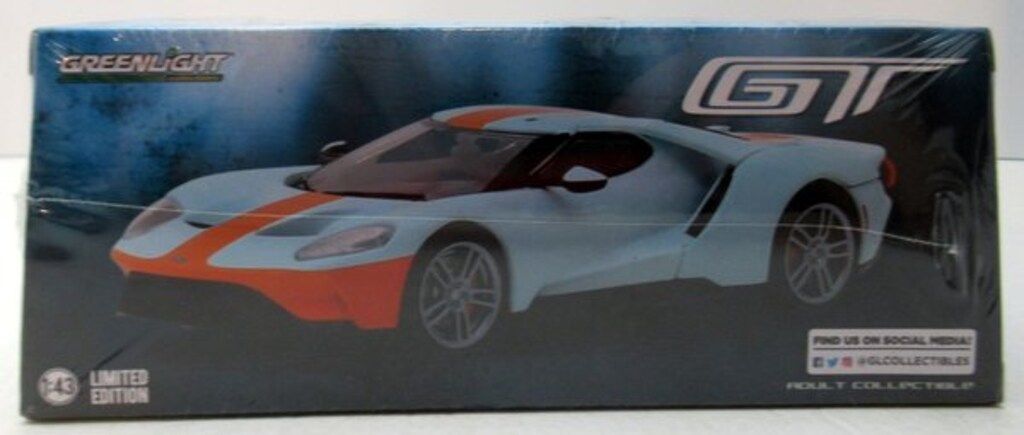 グリーンライト　2019 FORD GT HERITAGE EDITION Greenlight Hobby Exclusives Ford GT Heritage Edition 2019