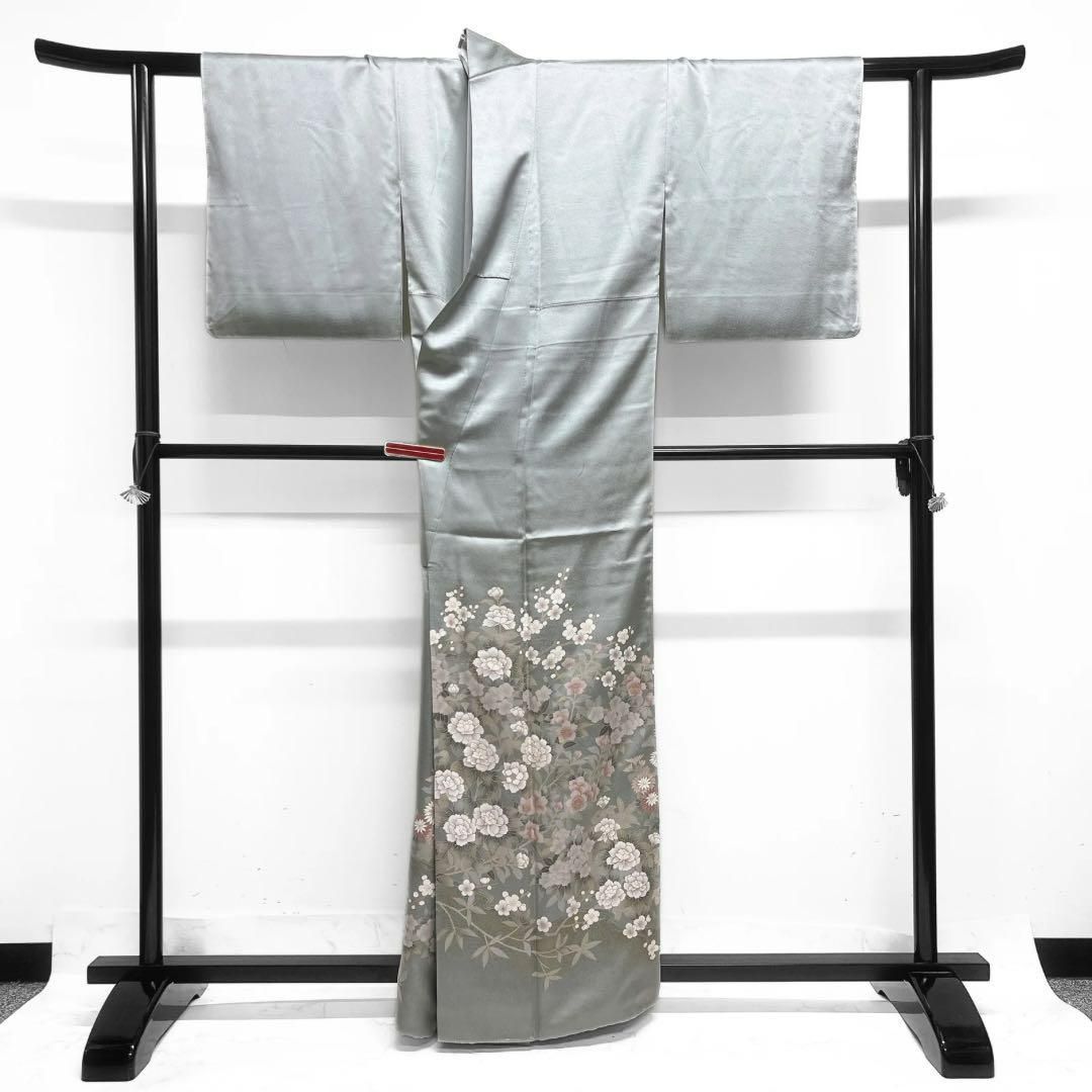 【セール】 色留袖刺繍牡丹桜梅菊着物113a d 着物・浴衣
