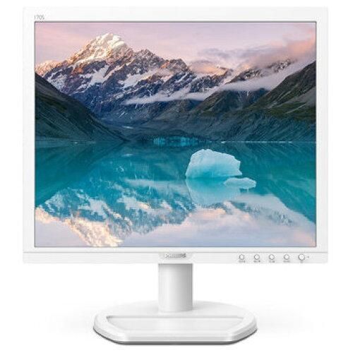 【新品・2営業日で発送】PHILIPPS フィリップス 170S9AW3／11 17.0型 Monitor SmartImage 搭載 液晶ディスプレイ 1280×1024 スピーカー搭載 D-sub DVI ホワイト系