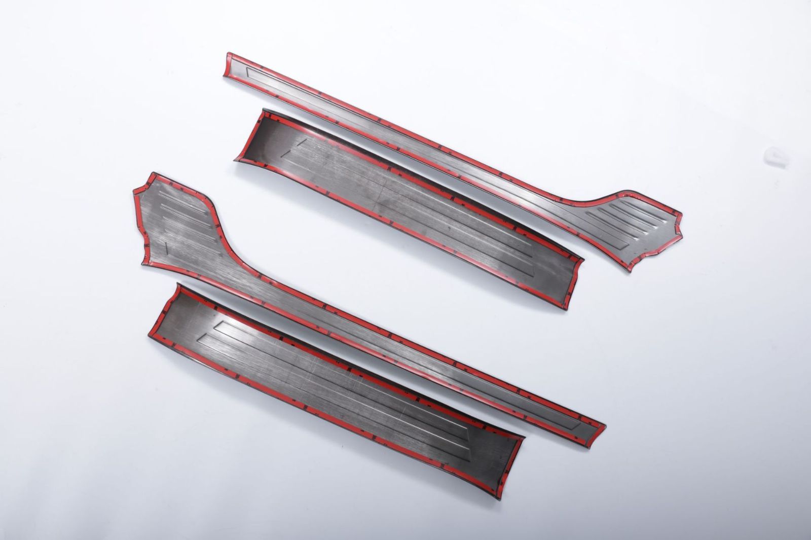 トヨタ ヴォクシー ノア 90系 式対応 ステンレス製 サイドステップ スカッフプレート 4枚セット マット仕上げ ブラックチタンヘアライン FFCRYSTALESIA_COM