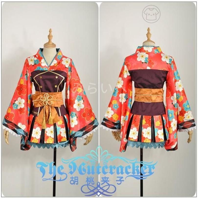 lovelive!ラブライブ 大正ロマン編 覚醒 SR 矢澤にこ やざわにこ 風 コスプレ衣装 cosplay 仮装イベント アニメ パーティー