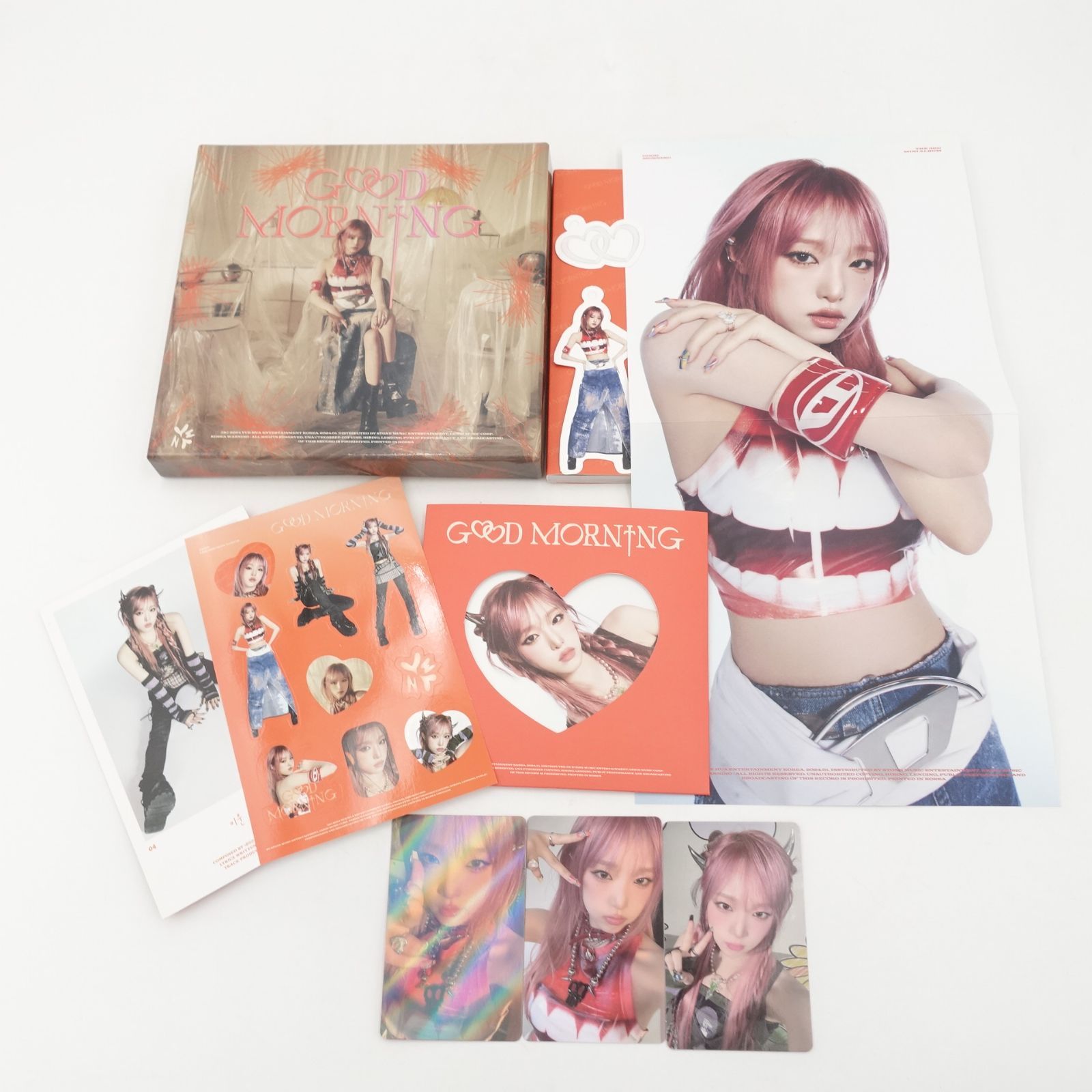 YENA イェナ ホログラム トレカ イェナ GOOD MORNING アルバム CD ホログラム トレカ フォト