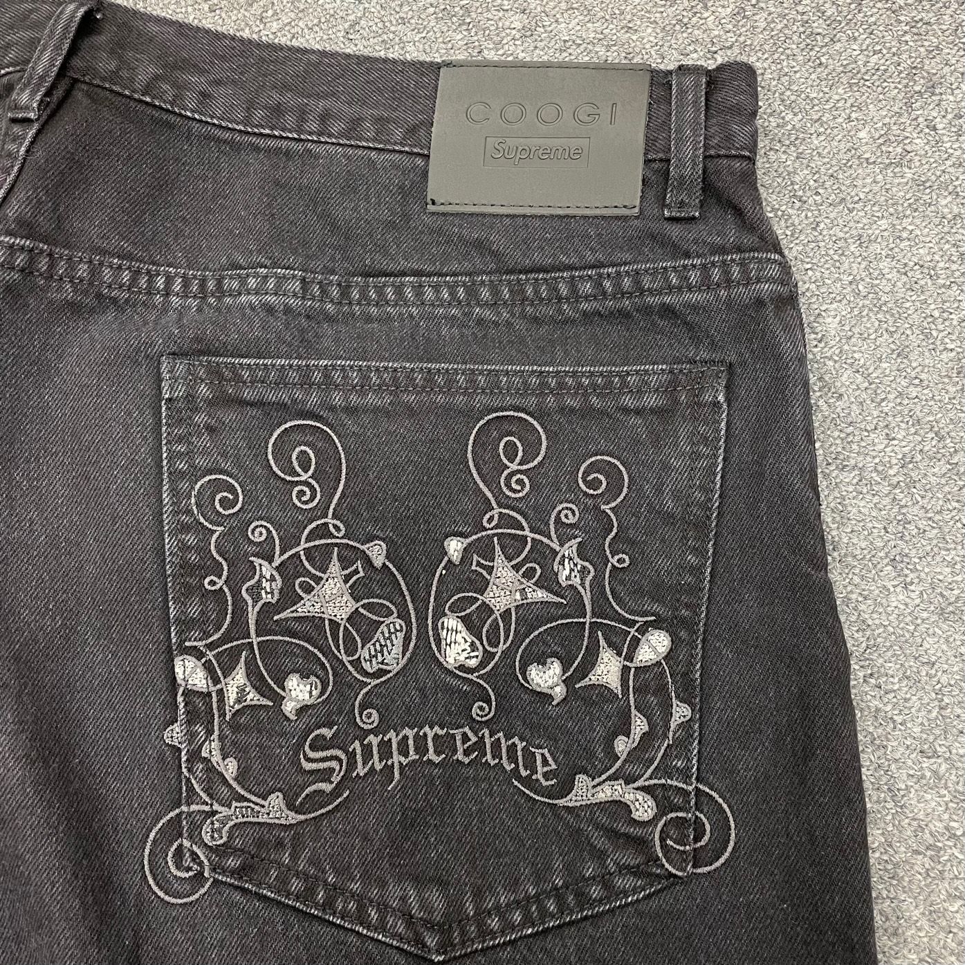 国内正規 美品 SUPREME 23SS Coogi Baggy Jean クージー バギー 国内正規 美品 SUPREME 23SS Coogi Baggy Jean クージー バギー