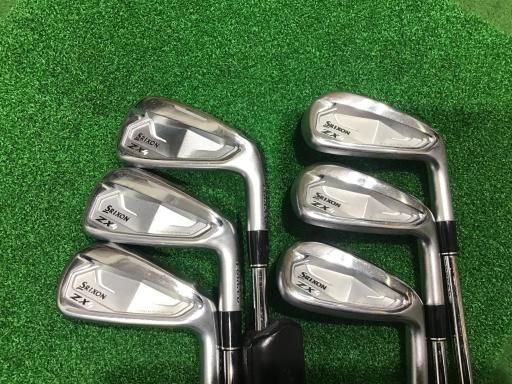 2点セット 中古】 ダンロップ SRIXON ZX4 Mk II 6S アイアンセット IR KBS