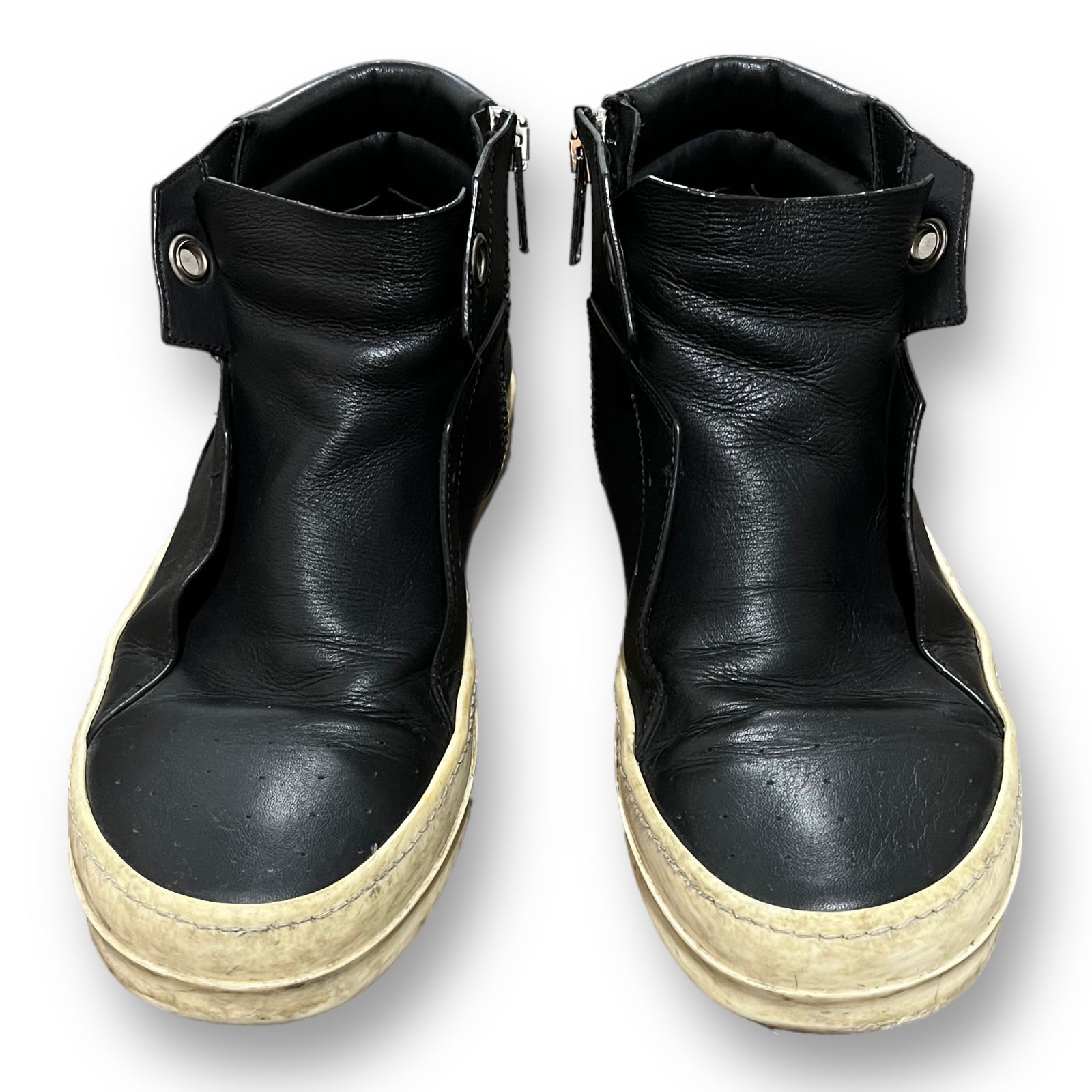 リックオウエンス アイランドダンク レザースニーカー 42 希少 RICK OWENS ISLAND DUNK アイランドダンク レザー