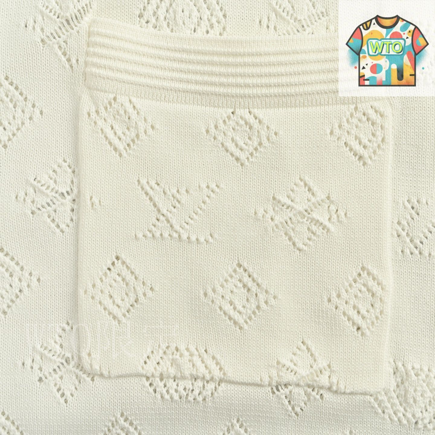 24-25AW☆人気☆Louis Vuitton☆ジャカードコットンクルーネック 今日特価】Louis Vuitton 25ss モノグラム透かしジャカード