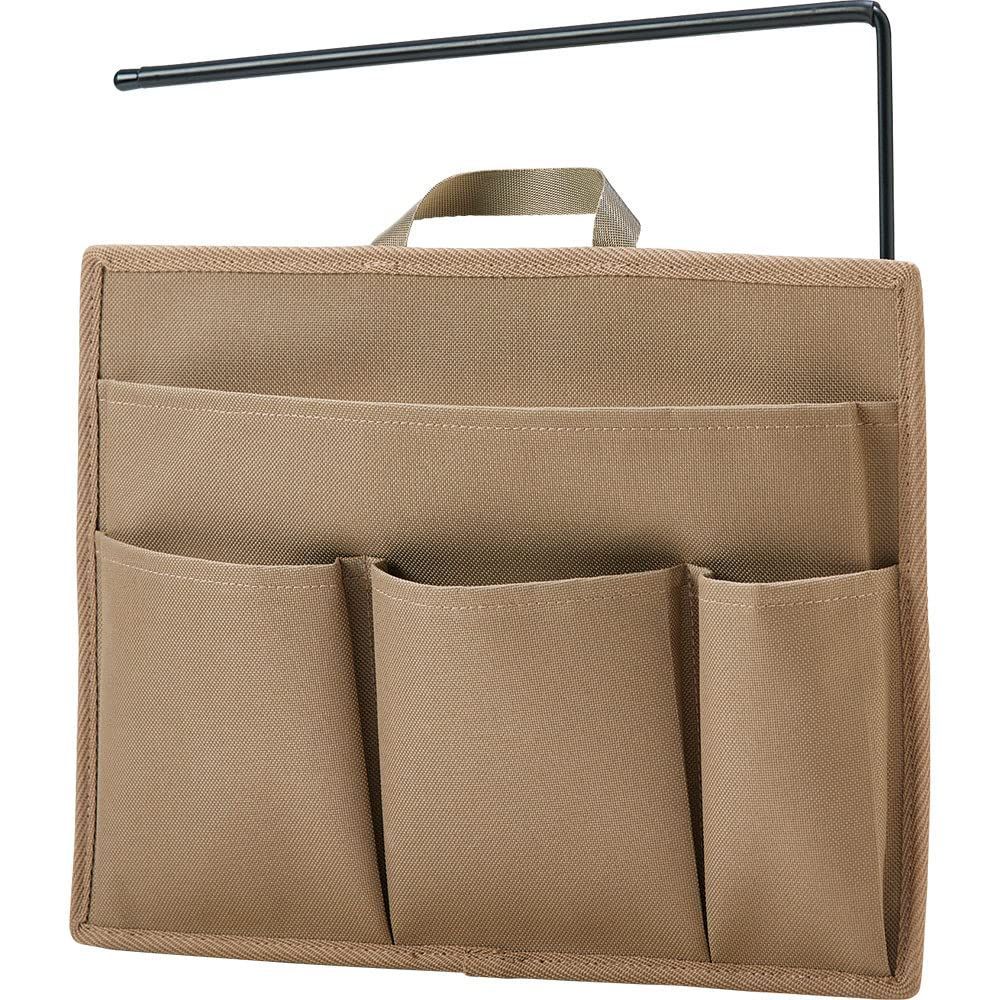 【在庫処分】ベージュ ヨコ New バッグインバッグ Basic ハングオーガナイザー 収納 HOZ200ヘー キングジム(Kingjim)