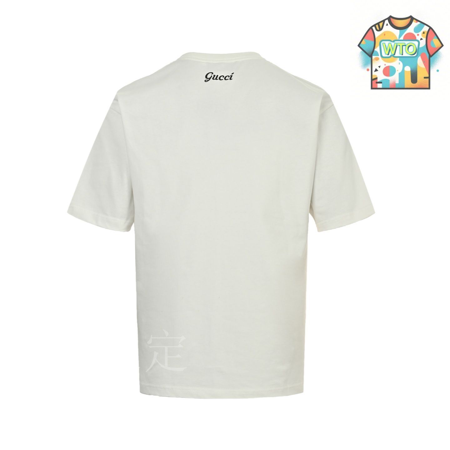 GUCCI ホワイト 半袖Tシャツ ロゴ刺繍 GUCCI - GUCCI グッチ インターロッキングG Logo S/S Tee ロゴ