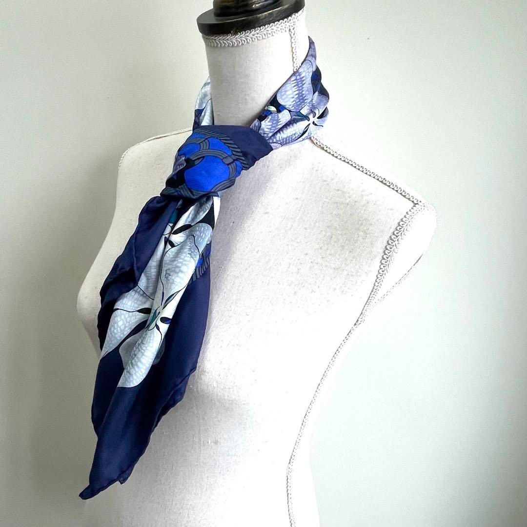 エルメス カレ90 SOUVENIRS D'ASIE アジアの思い出 FJ240 - メルカリ