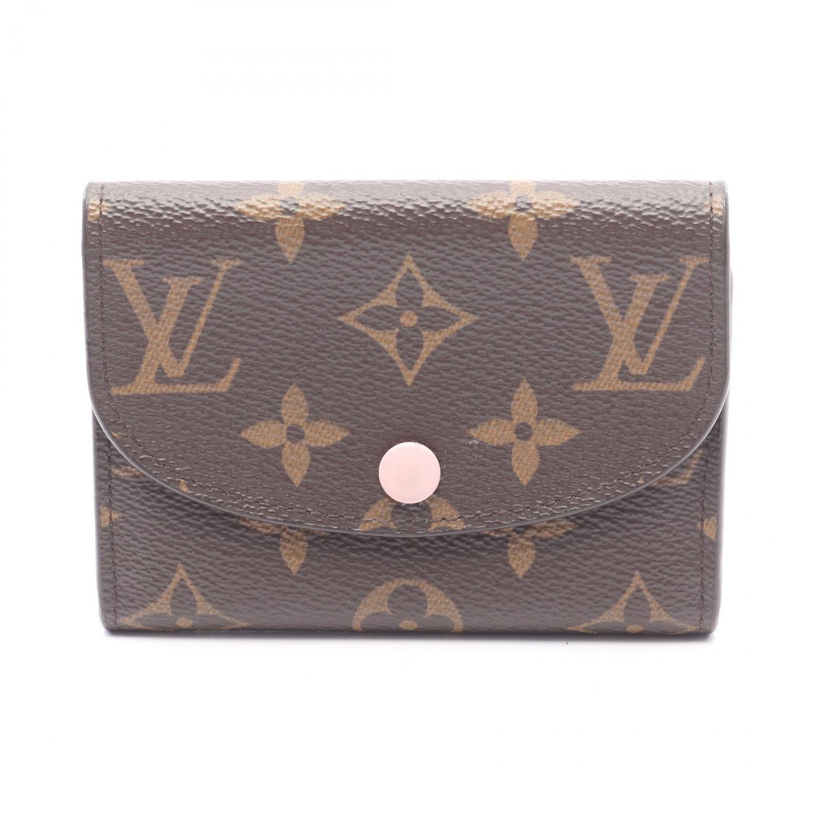 LOUIS VUITTON ルイ ヴィトン ポルトモネ ロザリ モノグラム ローズバレリーヌ コインケース