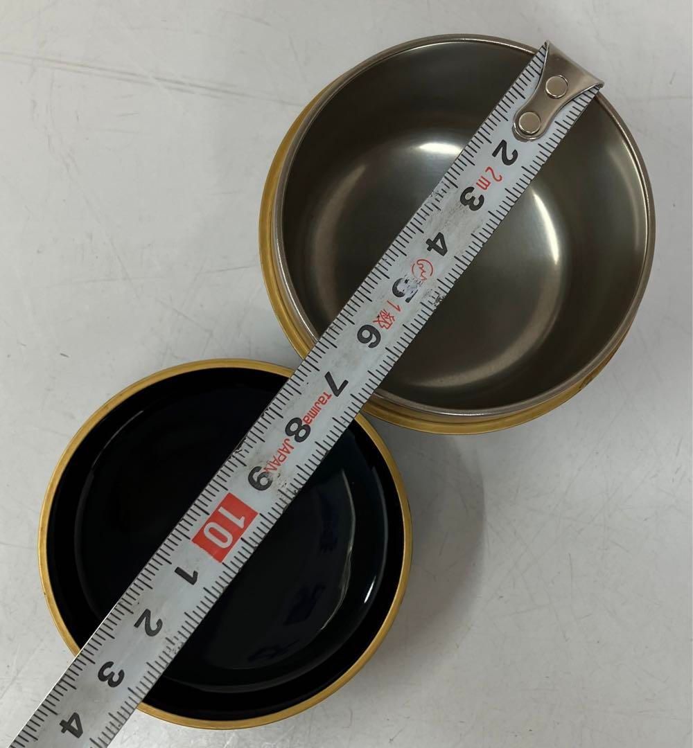 在銘　極上螺鈿　内銀溜棗　共箱　高さ約7.5㎝　東ま5-1228☆2F 在銘 極上螺鈿 内銀溜棗 共箱 高さ約7.5㎝ 東ま5-1228☆2F