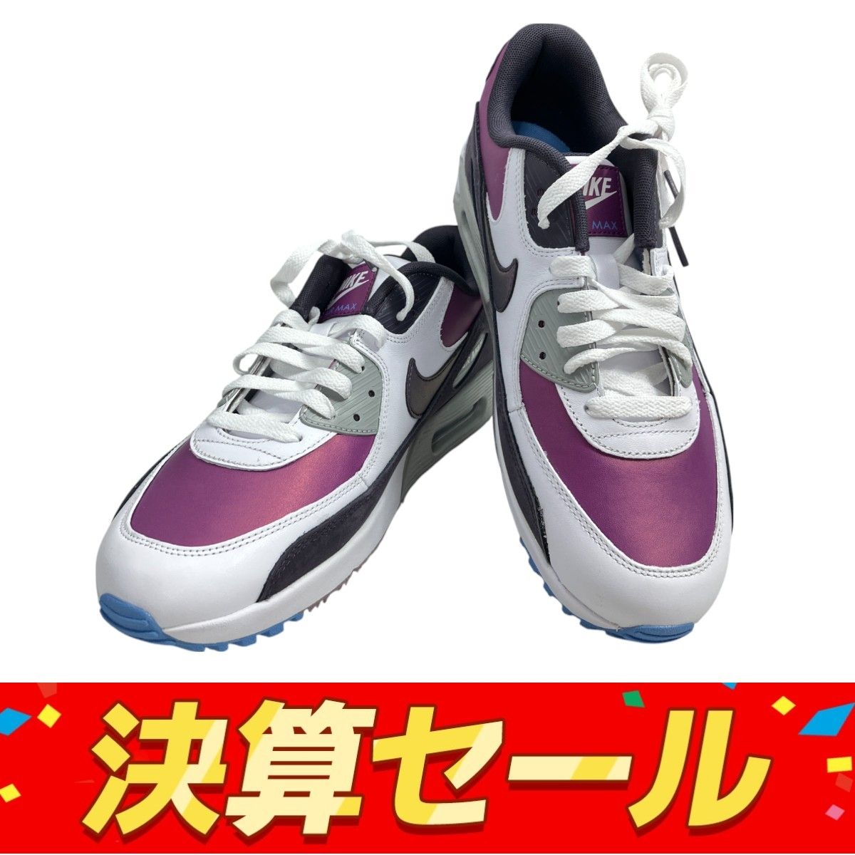 NIKE ナイキ エアマックス 90G ホワイト ブラック 26.5cm AIR