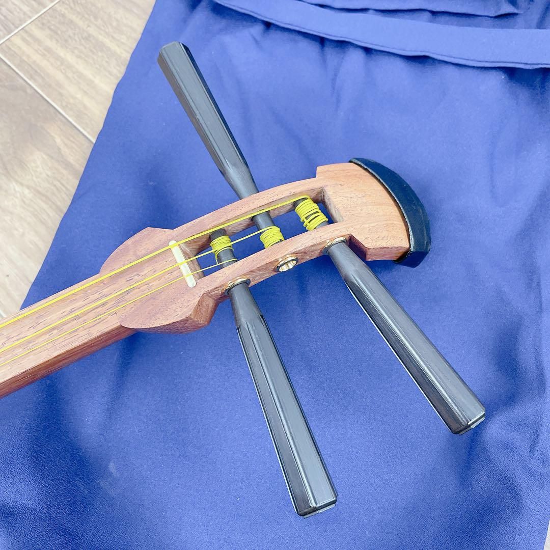 未使用】胡弓 擦弦楽器 伝統楽器 和楽器 平溝 丸打胴 - メルカリ
