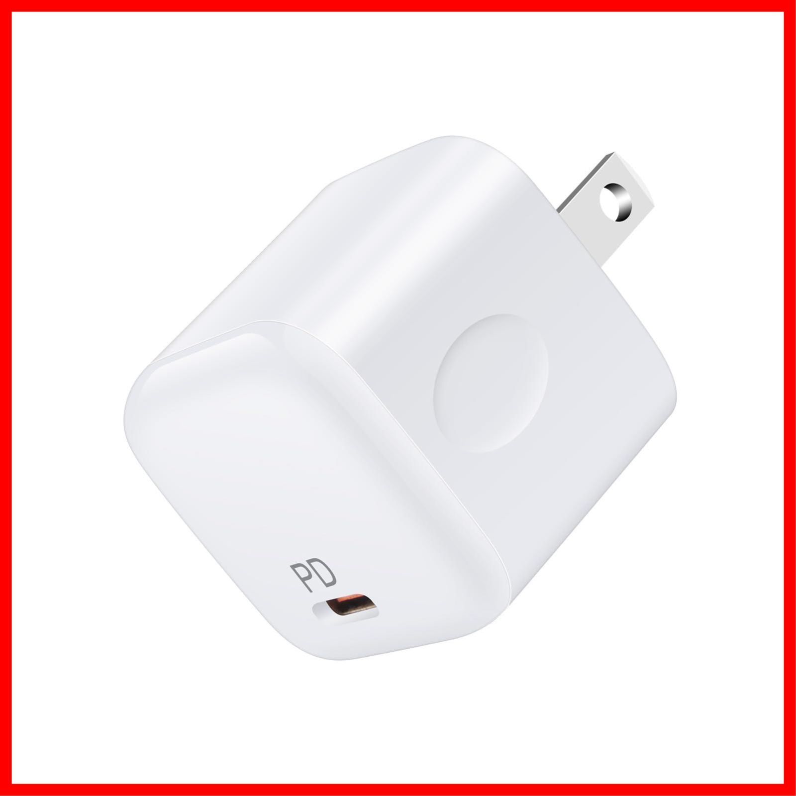 ACアダプター PD 充電器 20W USB-C 電源アダプター iPhone15充電可 急速充電器 USB-A Type-C ダブル出力 ACアダプタ  Type-C急速充電器 PSE認証済み PDチャージャー 100~240V電圧