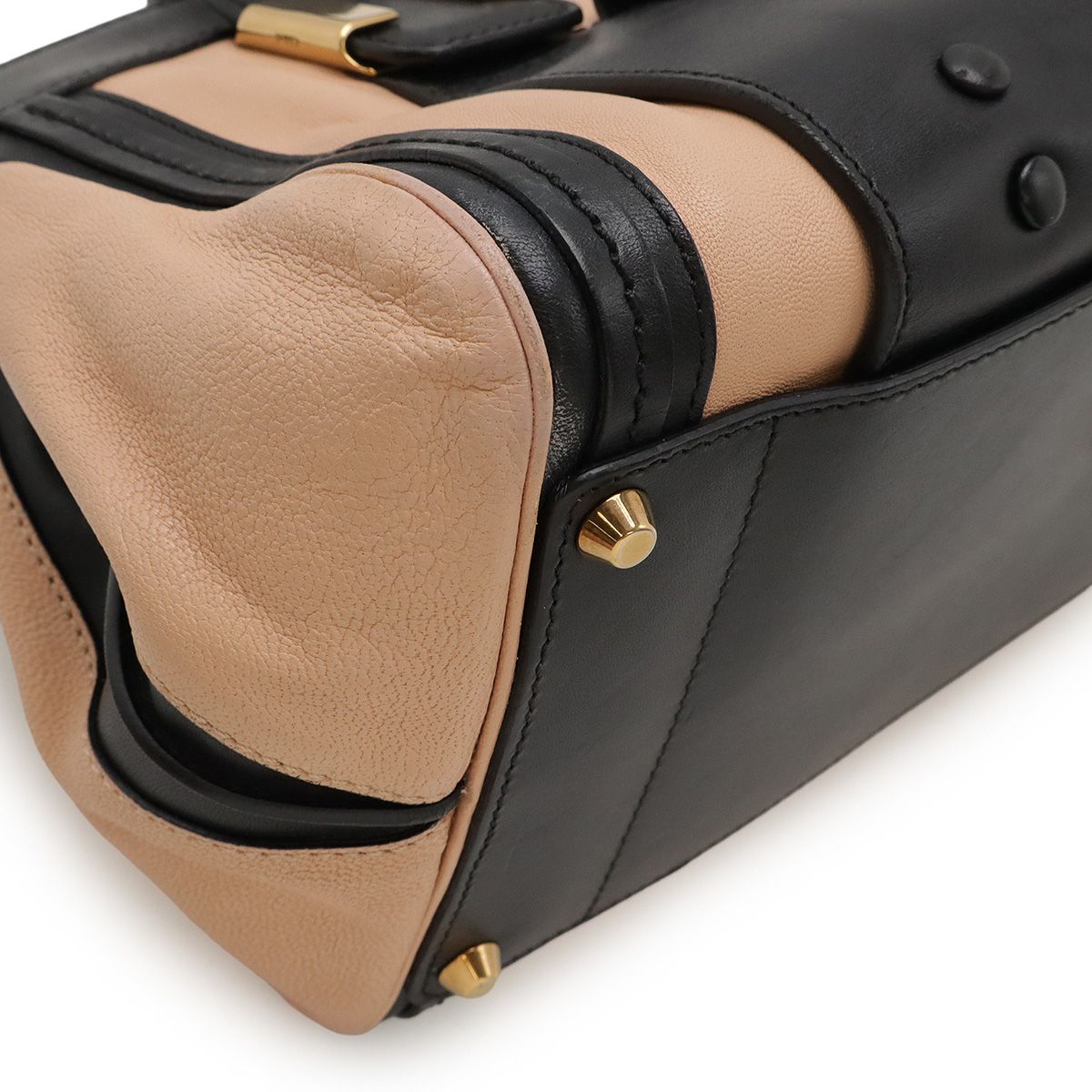 クロエ アリス ハンドバッグ 2way ショルダーバッグ バイカラー Chloe クロエ アリス 2WAYショルダーバッグ レディース レザー