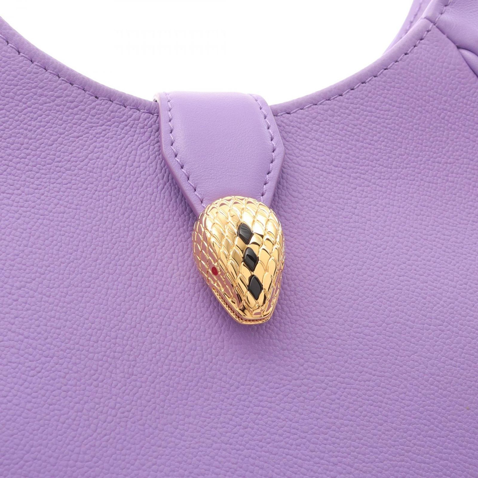 ブルガリ BVLGARI ハンドバッグ セルペンティ エリプス パープル 