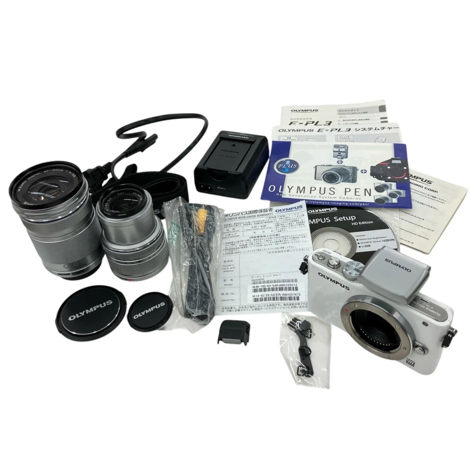 ◇極上美品◇オリンパス E-PL1S ダブルズームキット