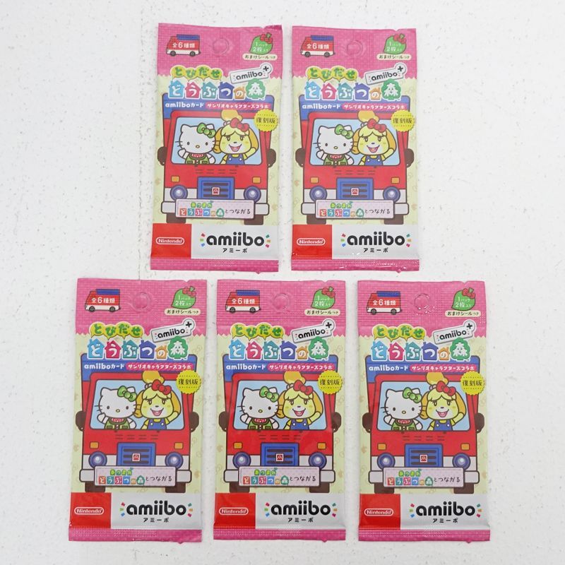 三重店】とびだせ どうぶつの森 amiiboカード サンリオキャラクターズ