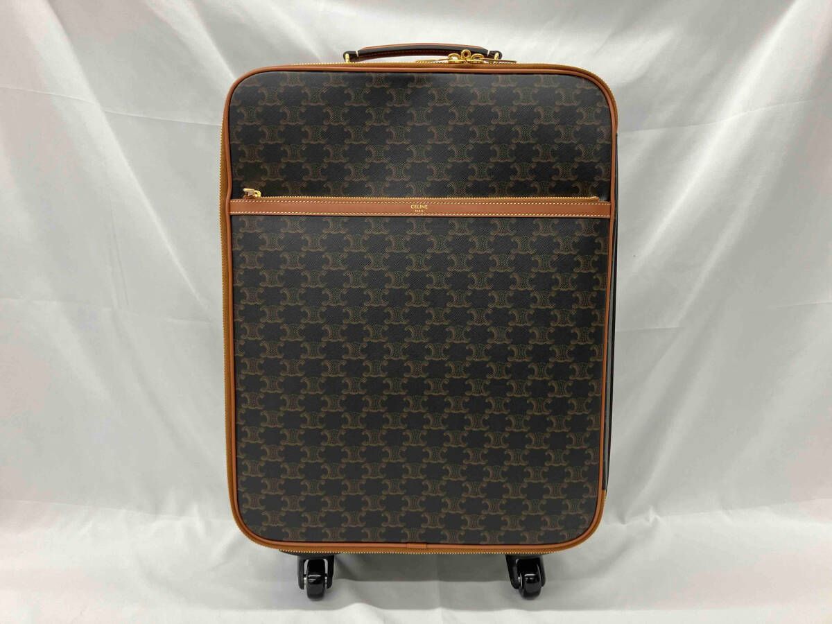 AI鑑定済 CELINE セリーヌ|キャリーケース|トリオンフ スモールトロリー|U-CT-0264
