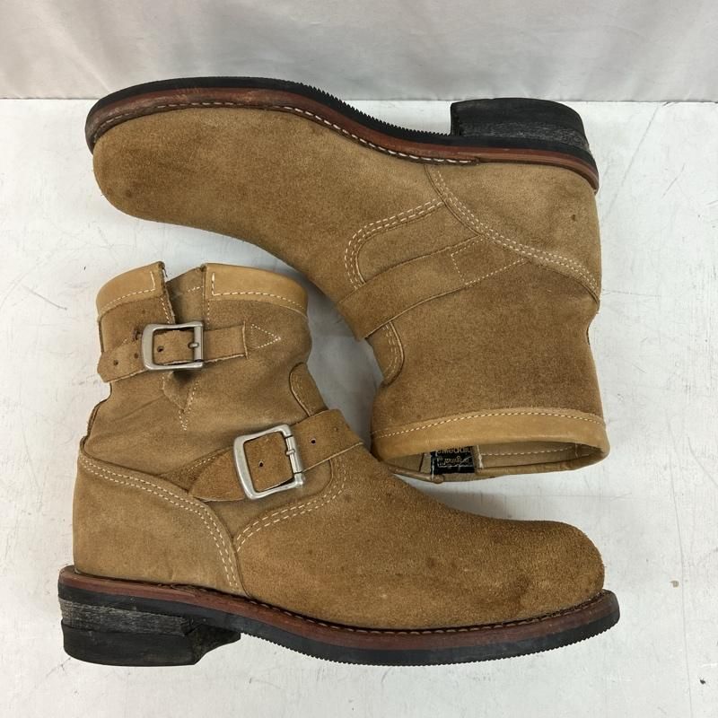 Chippewa チペワ 91070 ショートスエード エンジニア ブーツ チペワ（CHIPPEWA）91070サンドスエード：エンジニアブーツ