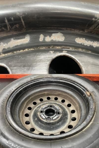 BS BRIDGESTONE BLIZZAK VRX2 165 65R14 スタッドレス スチールホイール 14インチ 5J4HPCD100 21年製 タンク ルーミー等 STO017 FFCRYSTALESIA_COM