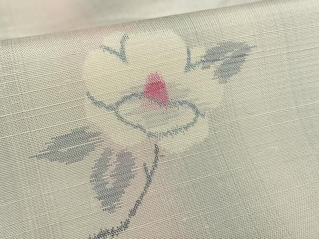 平和屋着物○上質な紬 舞花文 暈し染め 鈴乃屋扱い 正絹 逸品 未使用  