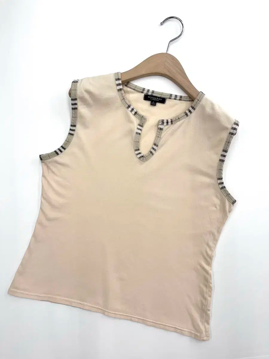 Burberry BURBERRY バーバリー ロンドン 黄色 ノースリーブ ベスト
