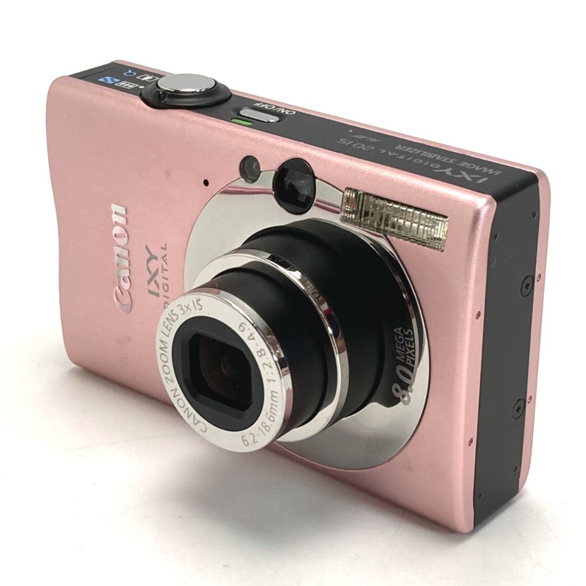 『4年保証』 CANON コンパクトデジタル ピンク IS 20 DIGITAL IXY キャノン デジタルカメラ