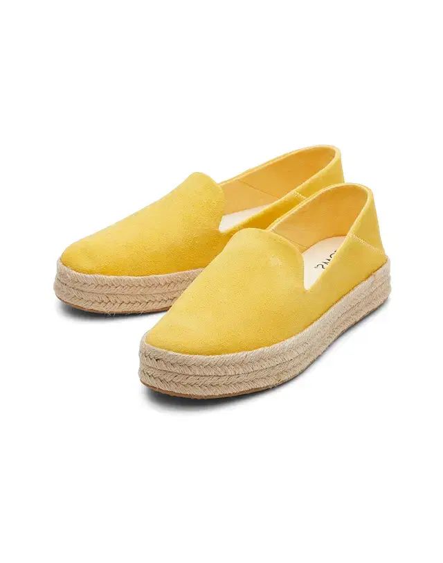 TOMS トムス エスパドリーユ スリッポン イエロー 225 230 235 240 245