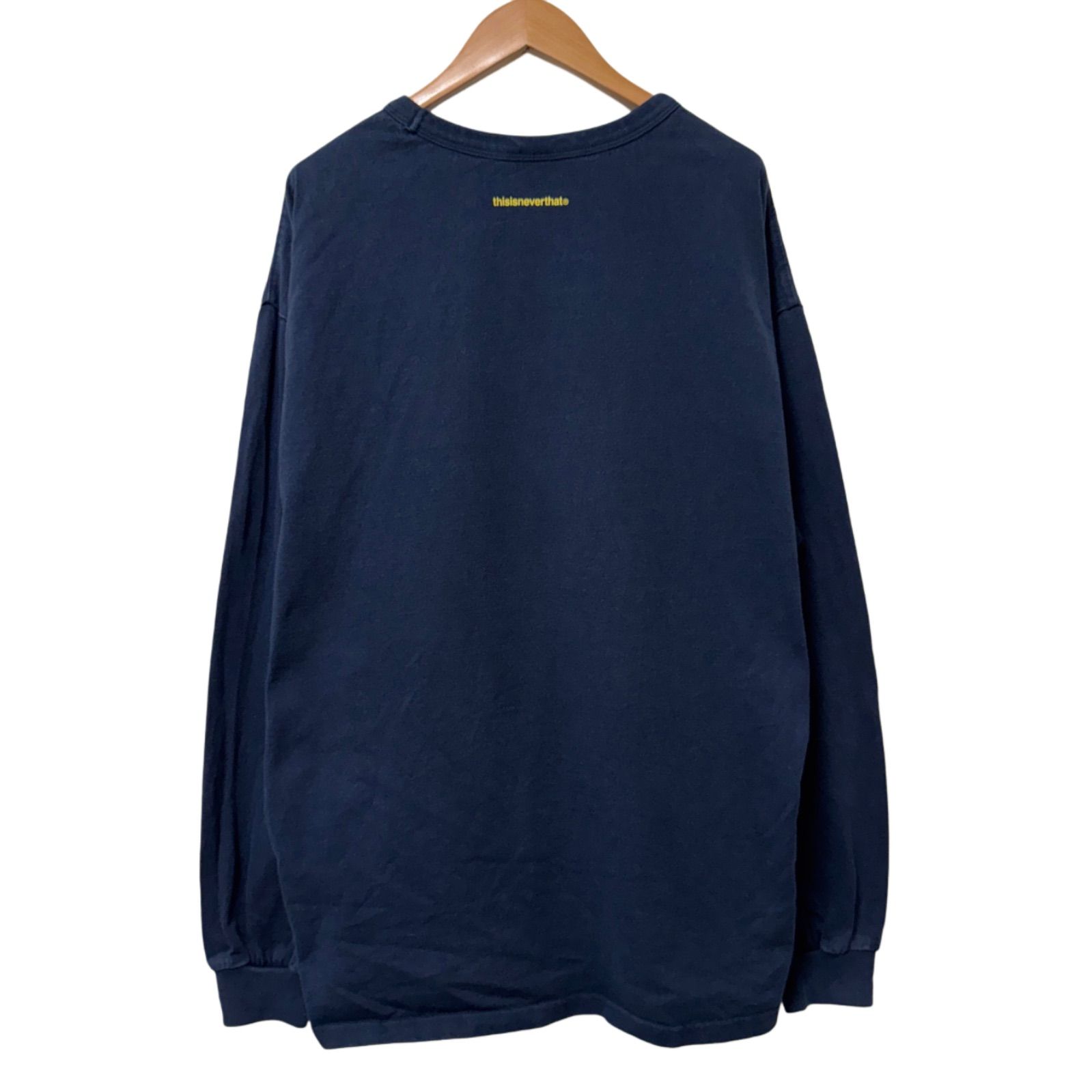 thisisneverthat ロング T thisisneverthat tシャツ （SS24）T-Logo L/S Tee メンズ