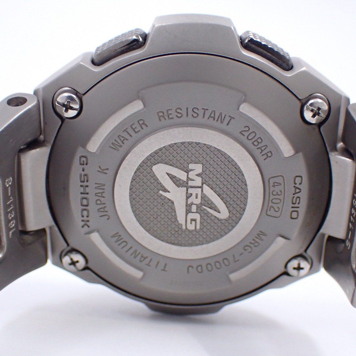 カシオ G-SHOCK MR-G ソーラー電波 アナデジモデル メンズ 腕時計