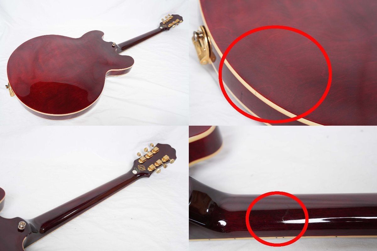 ☆Epiphone☆Riviera P93 WR セミアコ P-90×3 Bigsby搭載 2013年製