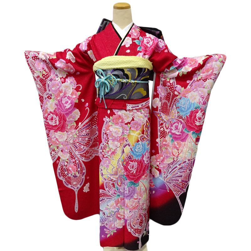 正絹振袖5 Mサイズ⭐︎2/28までに出品 楽天市場】【成人式 振袖 レンタル】成人式 振袖|成人式振袖