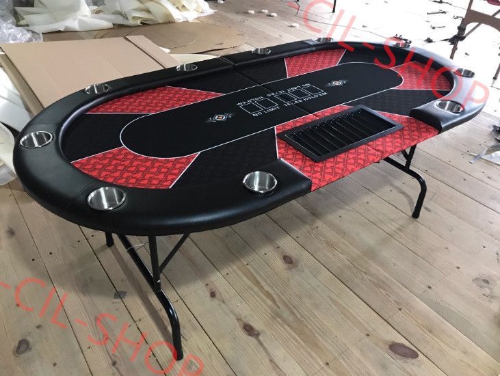 ポーカーテーブル 【プロ仕様】 折りたたみ 10人対応 家庭用 業務用