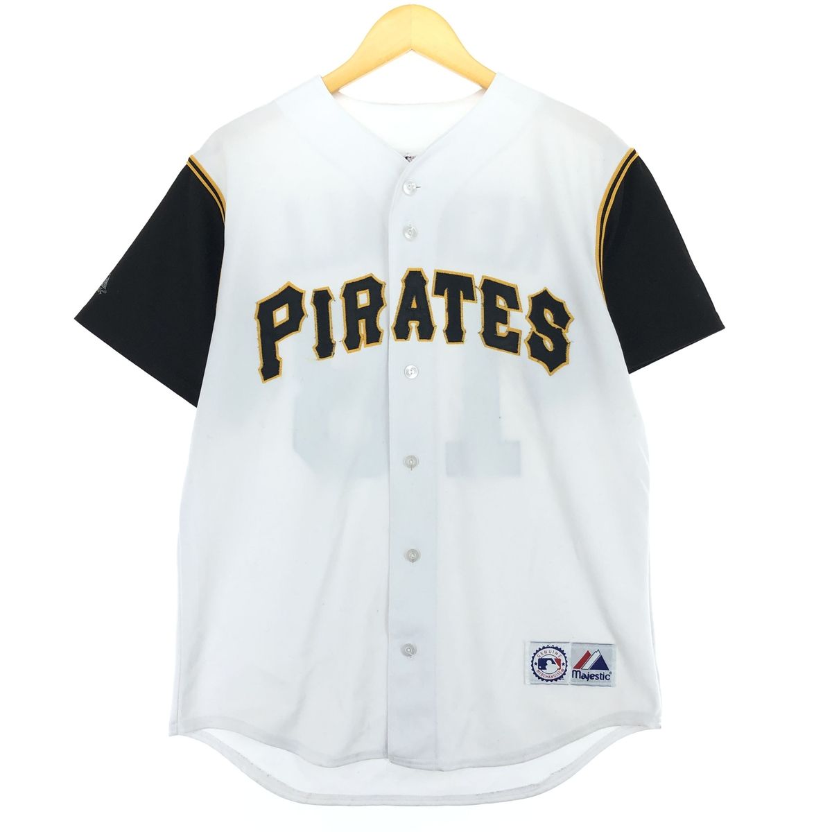古着 Majestic MLB PITTSBURGH PIRATES ピッツバーグパイレーツ