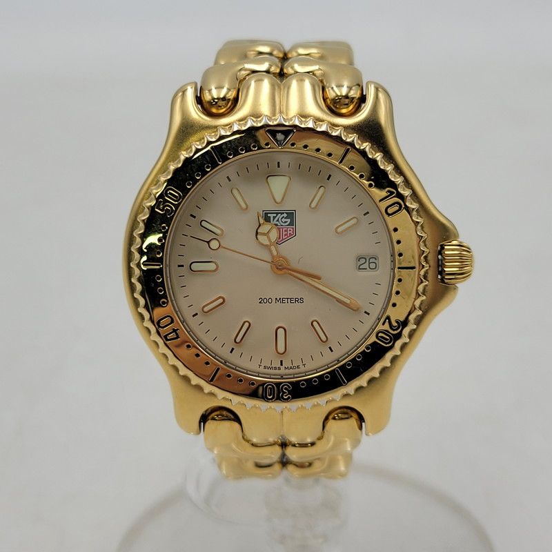 TAG Heuer 2000シリーズ S94.706M Tag Heuer 200M Watch Stainless Steel/Gold Plated Quartz S94