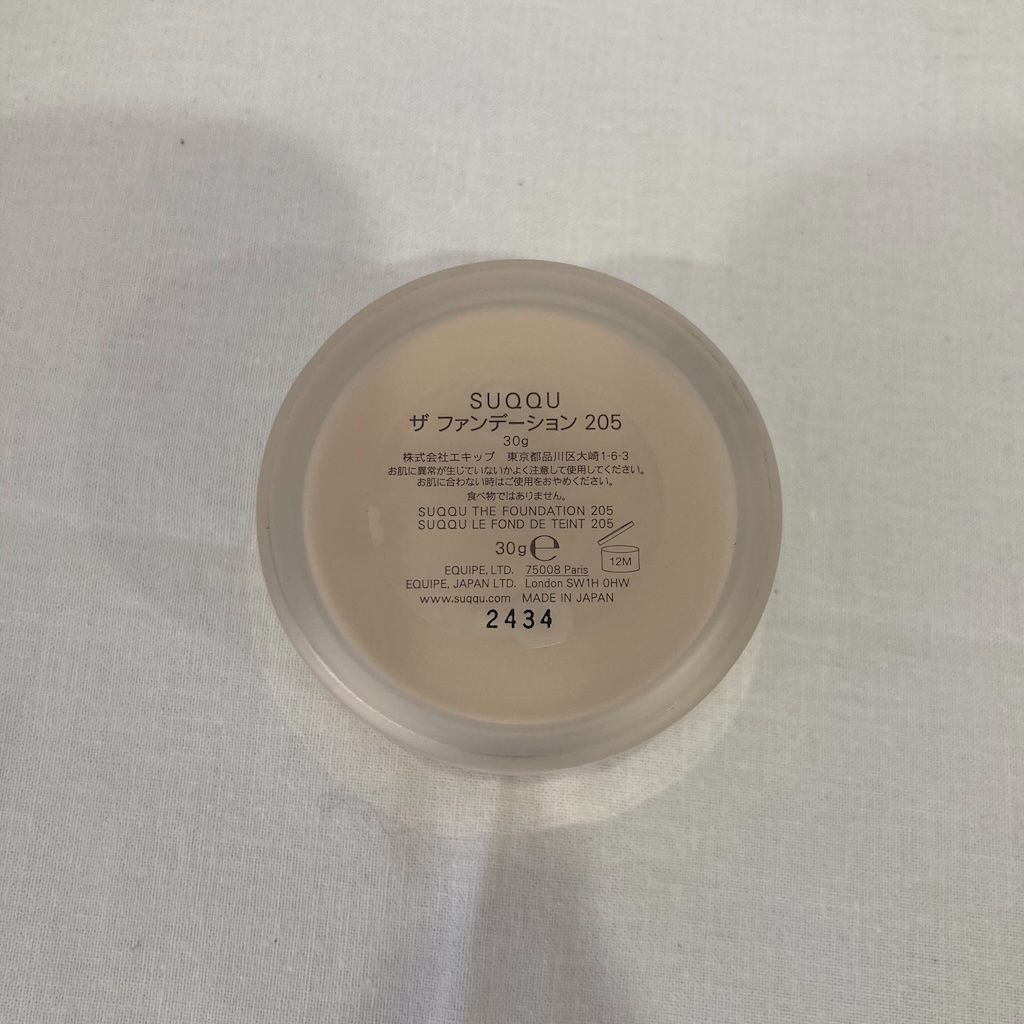 新品未使用 SUQQU スック ザ ファンデーション 205 30g (504-2) - メルカリ